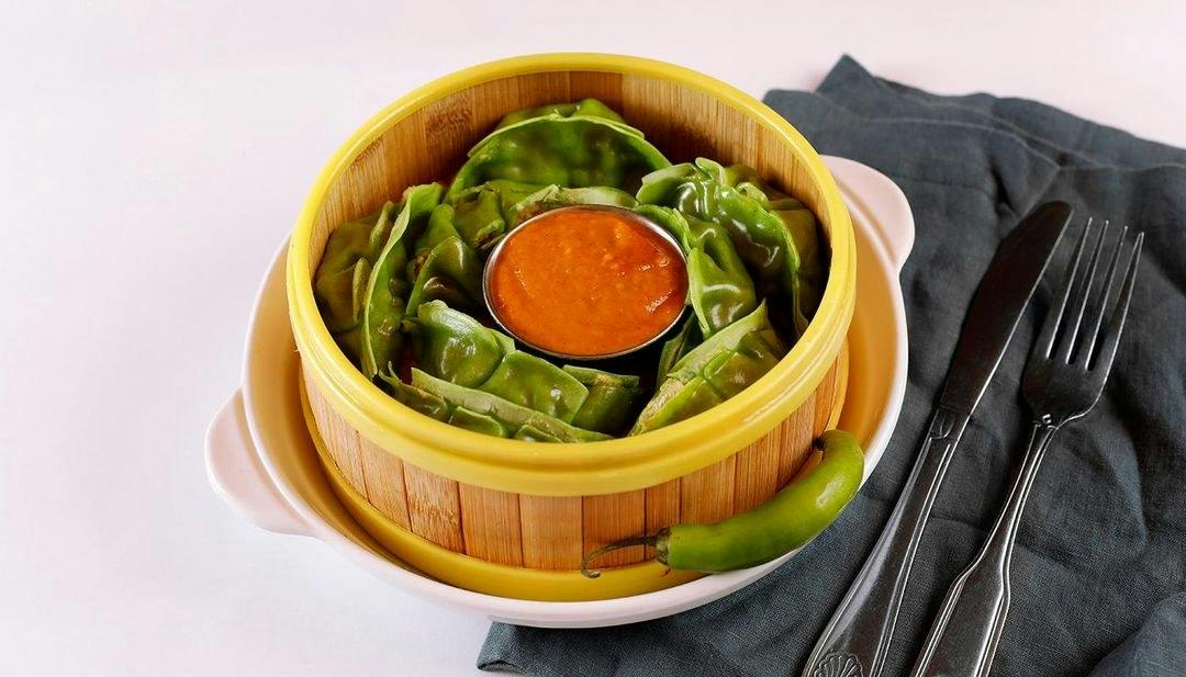 Vegetable Momo from OM Indian Cuisine in San Francisco, CA