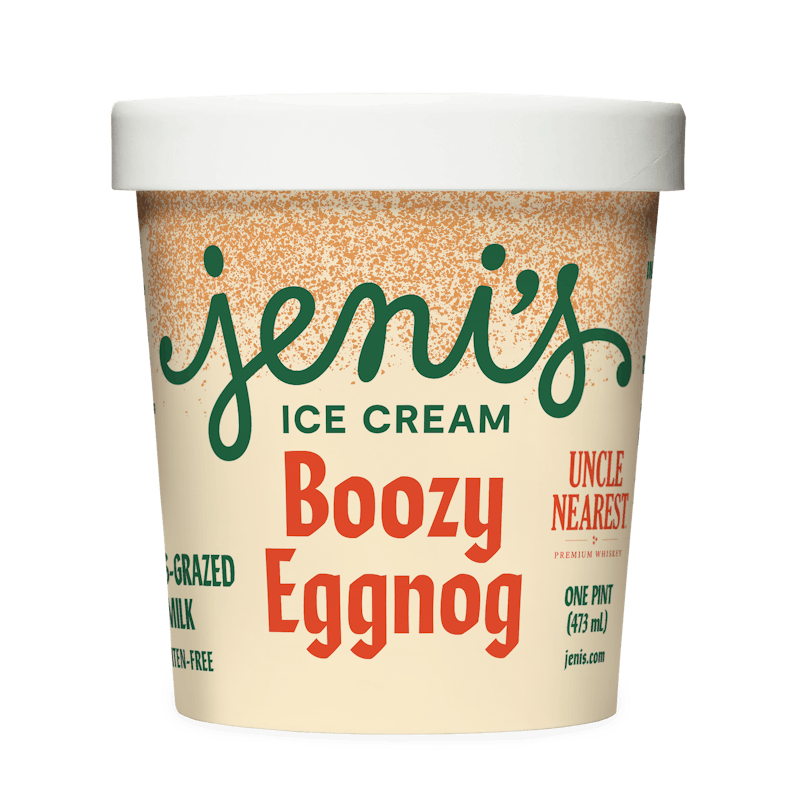 Boozy Eggnog Ice Cream Pint from Jeni's Splendid Ice Creams - W Cary St in Richmond, VA