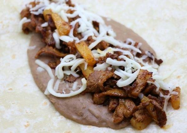 Pastor Burrito from Pinches Burros in Portland, OR