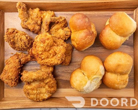 10 Piece Chicken and Roll from Donahoo's Golden Chicken in Pomona, CA