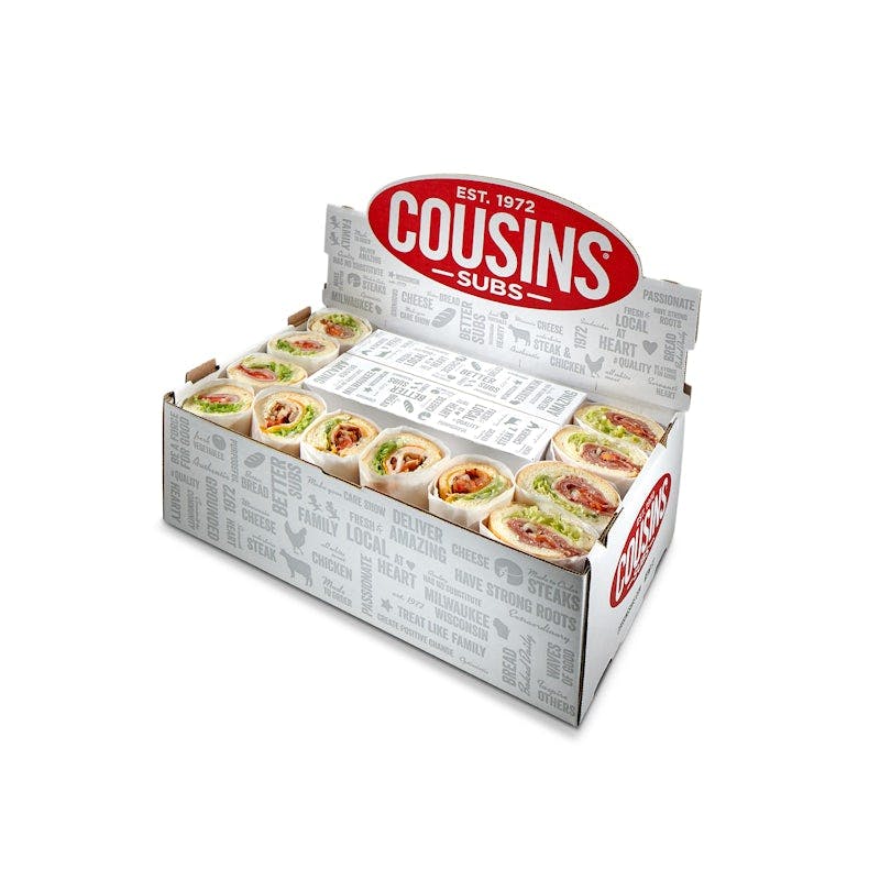 12-piece Party Box from Cousins Subs - Green Bay Ramada Way in Green Bay, WI