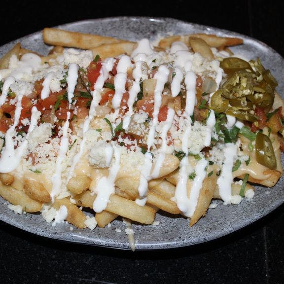 Nacho fries from Planet Taco - 9th Ave in New York, NY