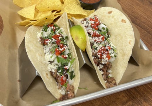 NEW - 2 Impossible Tacos from The Brass Tap - Main Street in Cedar Falls, IA