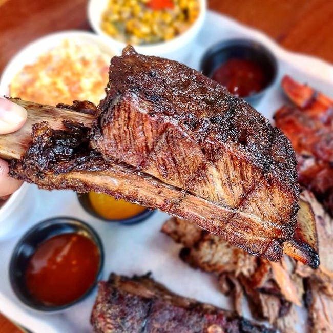 Beef Ribs Each GF/SF from Santa Maria BBQ in Huntington Beach, CA