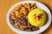 Chicken and Beef Shawarma from Shawarma Inn - Park Ridge in Park Ridge, IL