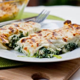Baked Spinach Cannelloni from Guido's Pizza & Pasta Saugus in Santa Clarita, CA