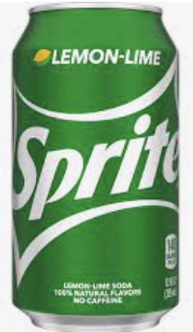 Sprite Can 12oz from Cafe Buenos Aires - 10th St in Berkeley, CA