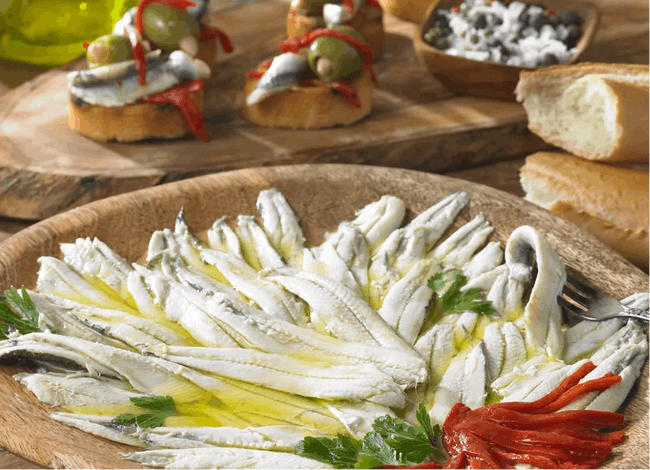 Boquerones en Olive Oil from A Taste of Spain in Philadelphia, PA