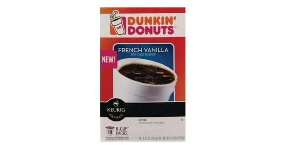 Dunkin' Donuts French Vanilla Coffee K-Cup Pods (10 ct) from CVS - W Forest Home Ave in Milwaukee, WI