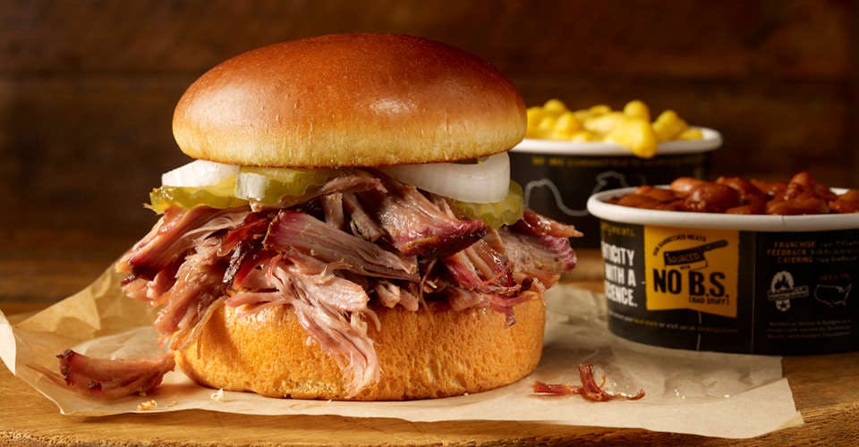 Pulled Pork Sandwich Plate from Dickey's Barbecue Pit: Lexington (KY-0914) in Lexington, KY