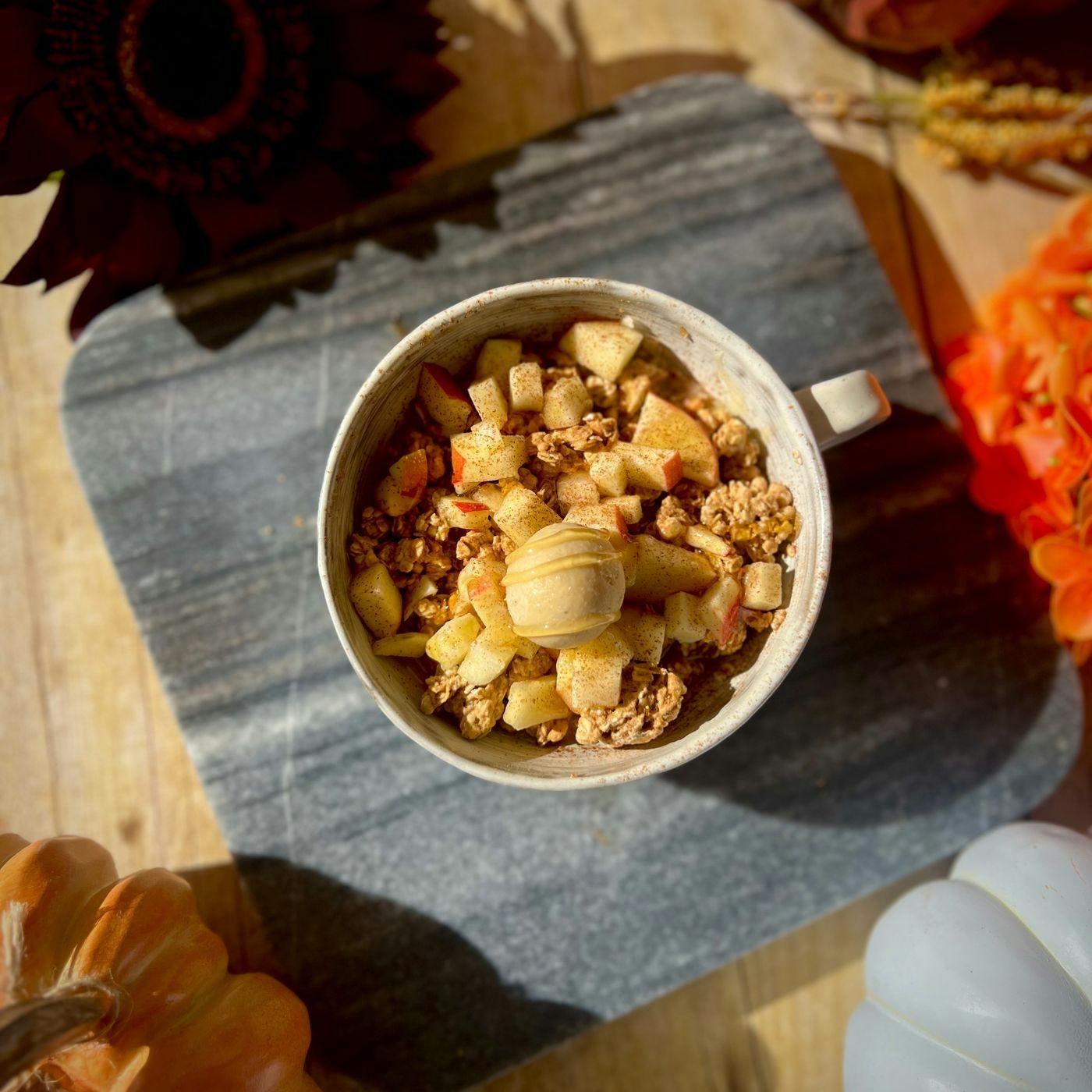 Cinnamon Apple Oatmeal from Wild Roots in Schofield, WI