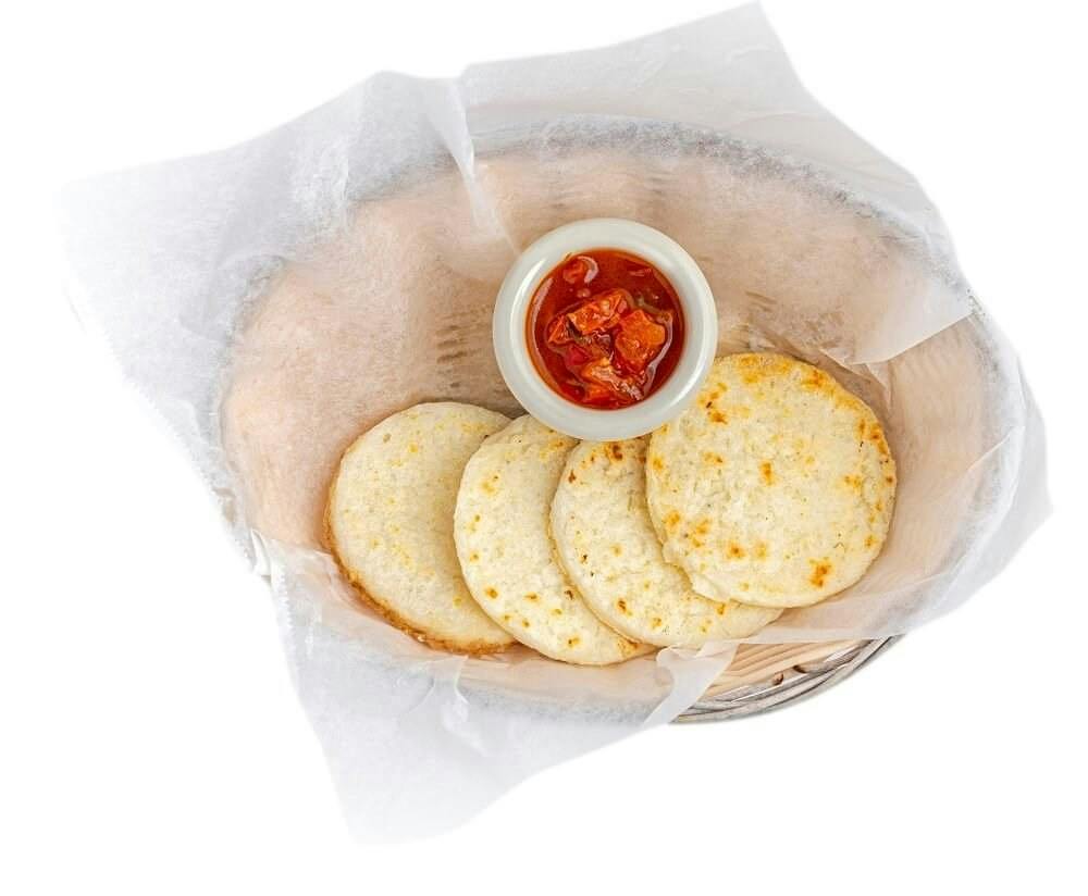 Arepas (Order of 4) from El Parche Colombiano Restaurant in Seattle, WA