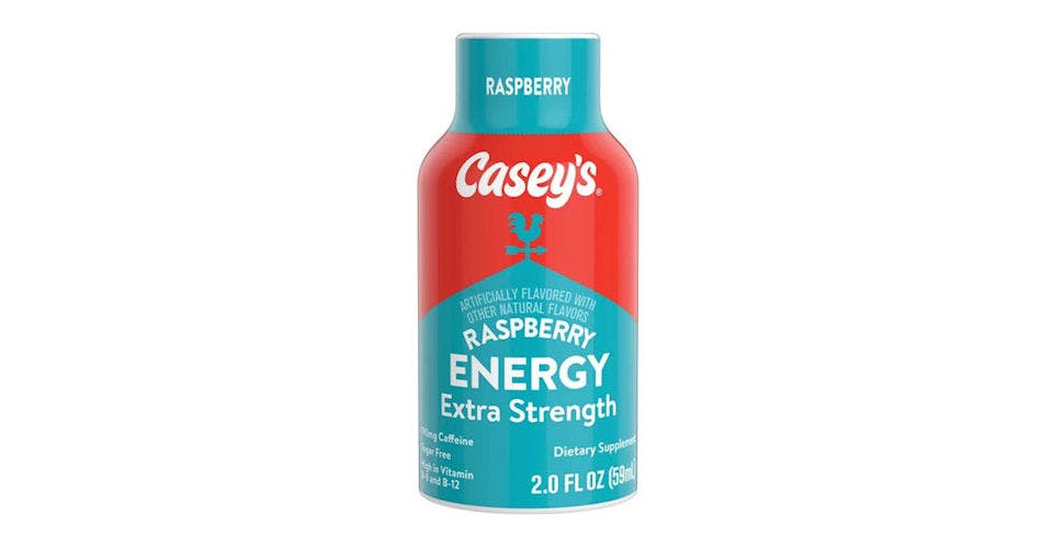 Casey's Extra Strength Raspberry Energy Shot (2 oz) from Casey's General Store: Asbury Rd in Dubuque, IA