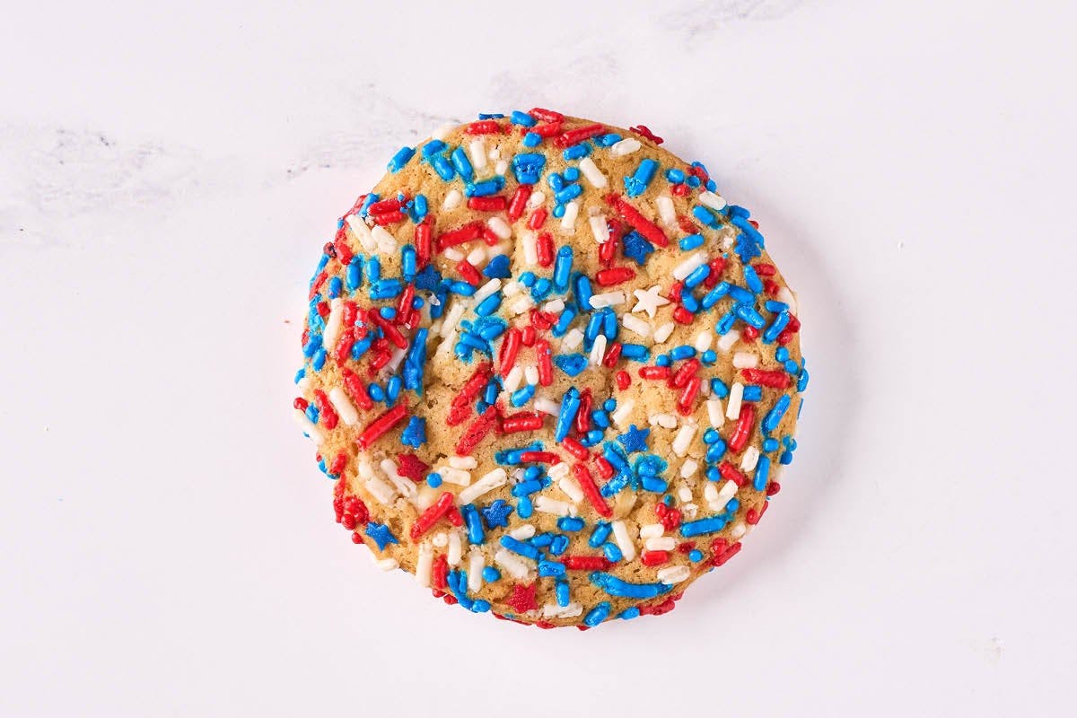 Stars & Stripes Sprinkles Cookie from Great American Cookies - Turner Hill Rd in Stonecrest, GA