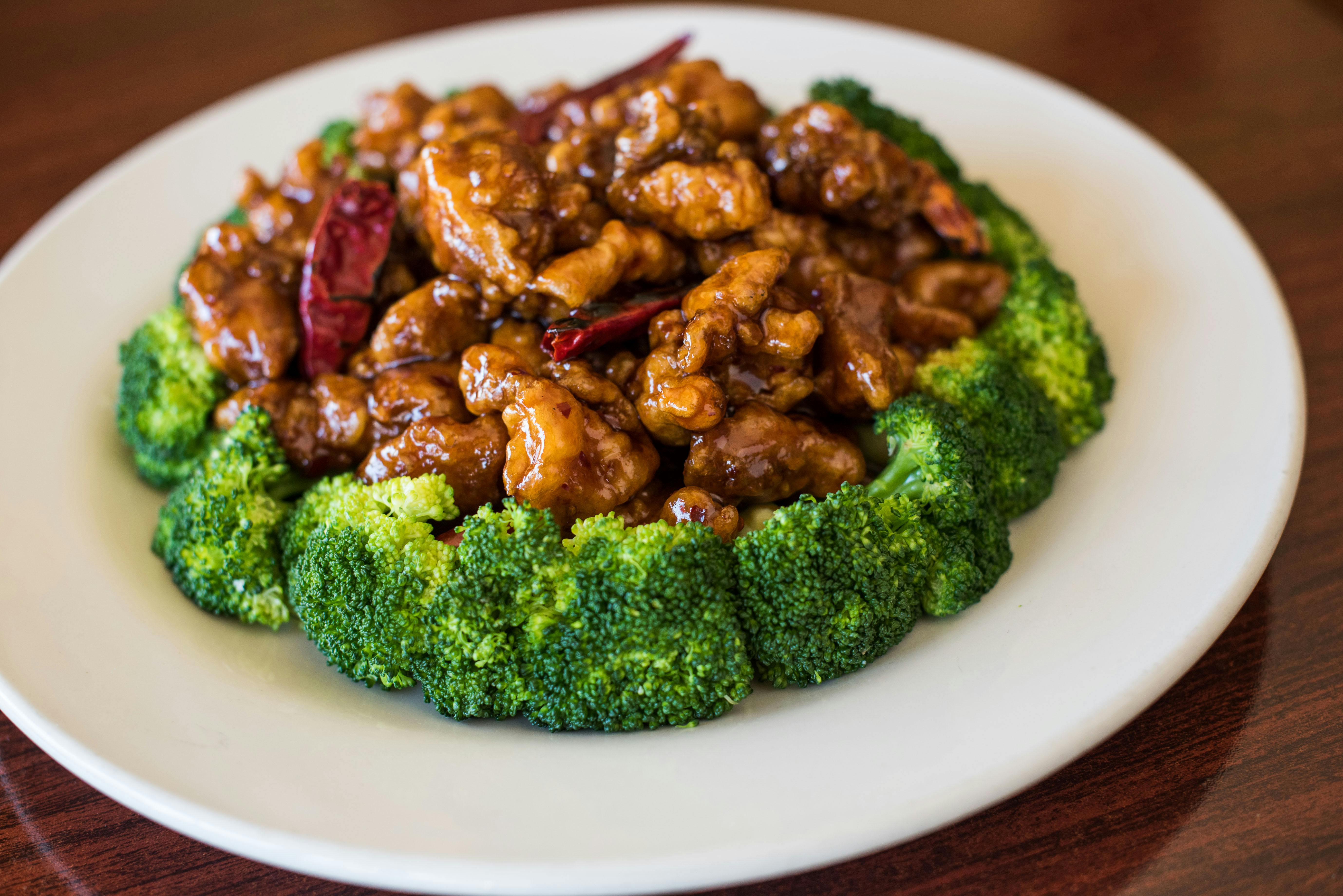 L10. General Tso's Chicken (Dinner) from Lucky Liu's in Milwaukee, WI
