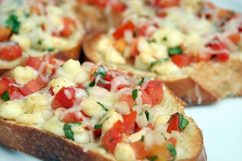 Bruschetta from Mike's Food and Spirits in Somerville, Ma