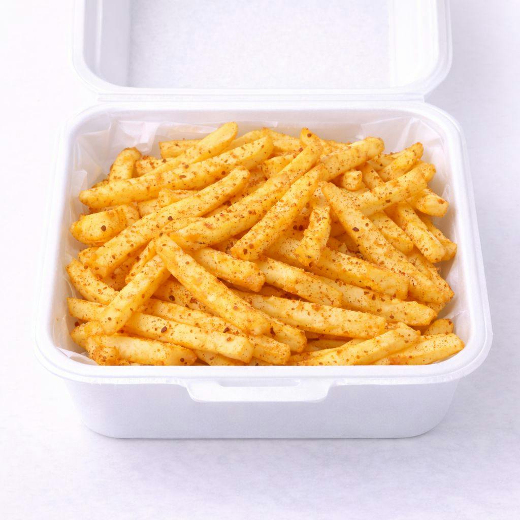 Seasoned Fries from The Fatty Patty-Downtown (Food Truck) in Milwaukee, WI