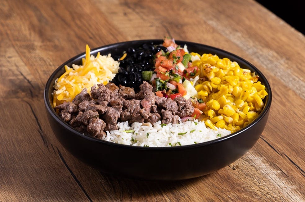 STEAK BURRITO BOWL from Cattleman's Burger and Brew in Algonquin, IL