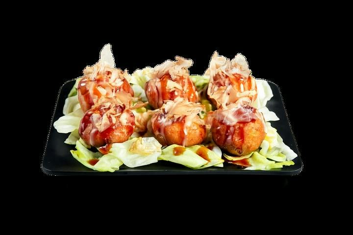 Takoyaki (6) from Nori Sushi & Grill - Fitchburg in Fitchburg, WI