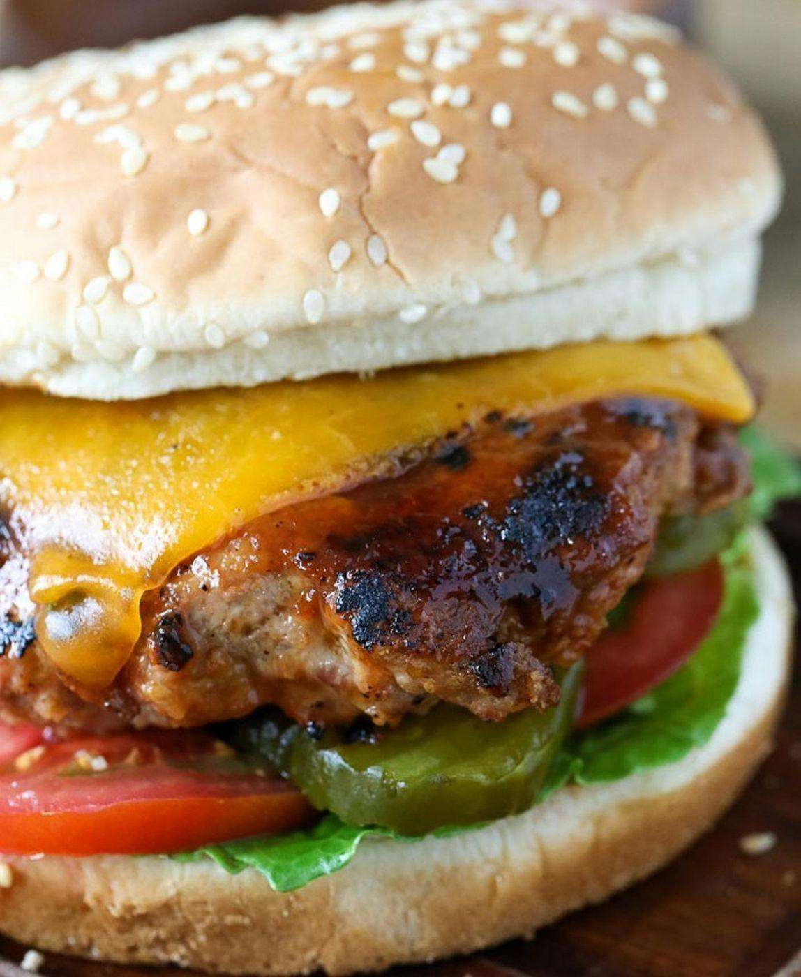 Turkey Burger*** from All American BBQ in West Hills, CA