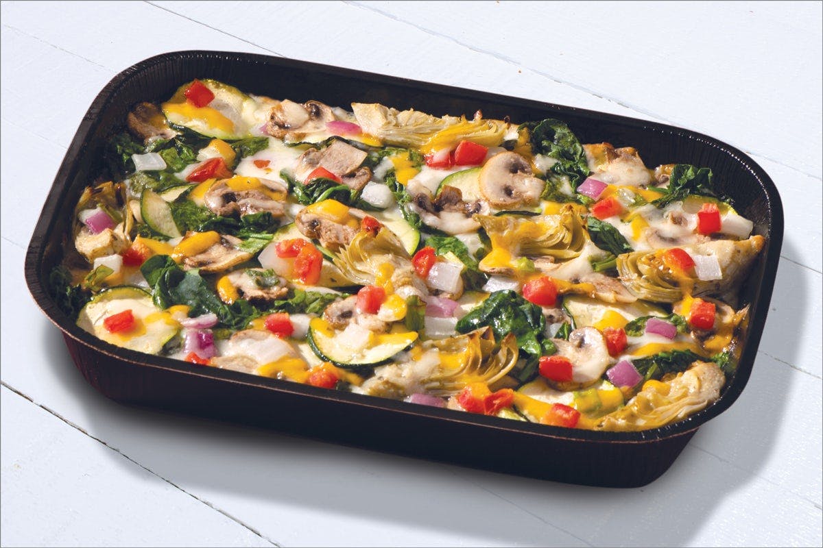 Gourmet Vegetarian (Keto Friendly) - Baking Required - Crustless - Medium (7x 9 Tray) from Papa Murphy's - Village Park Ave in Plover, WI