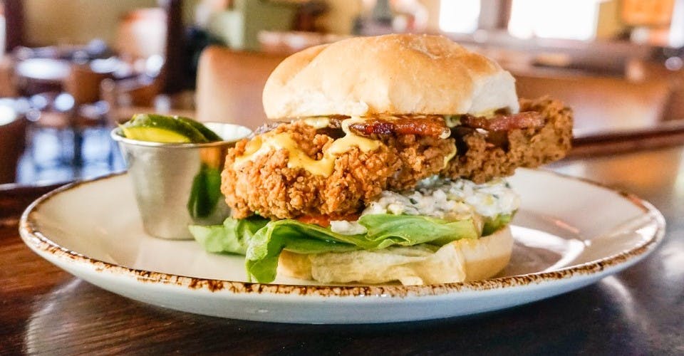 Fried Chicken Sandwich from Craftsman Table & Tap in Middleton, WI