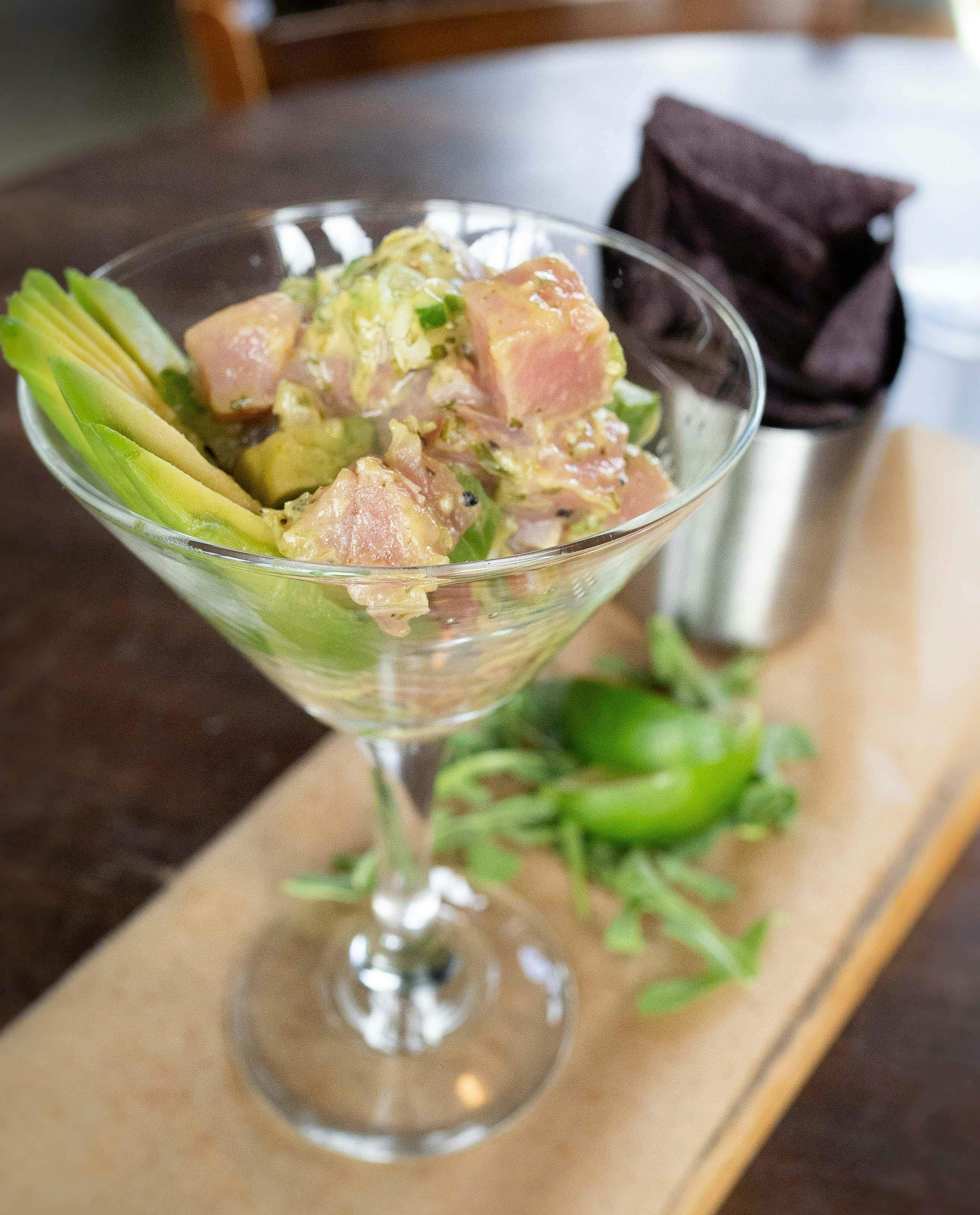Tuna Tartare from The Bottle Room in Green Bay, WI