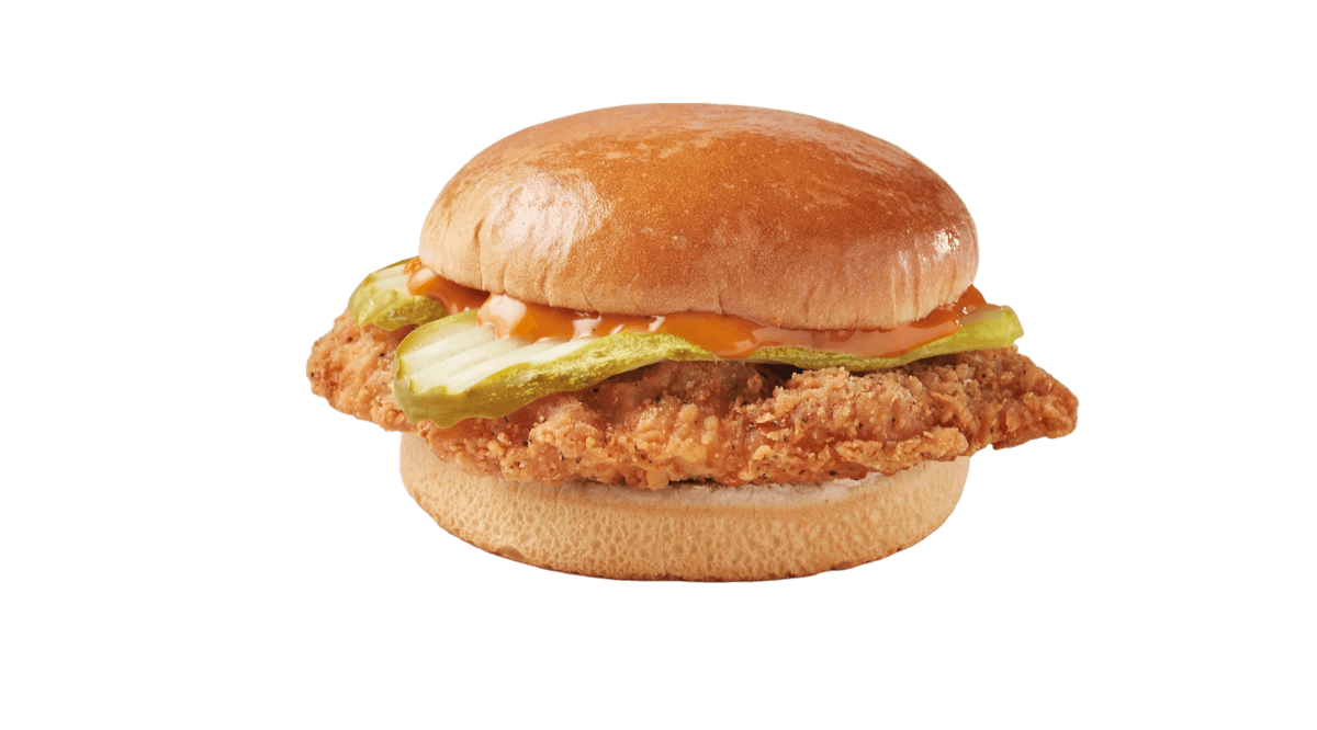 Spicy Chicken Sandwich from Freddy's Frozen Custard & Steakburgers - Charleston Hwy in West Columbia, SC