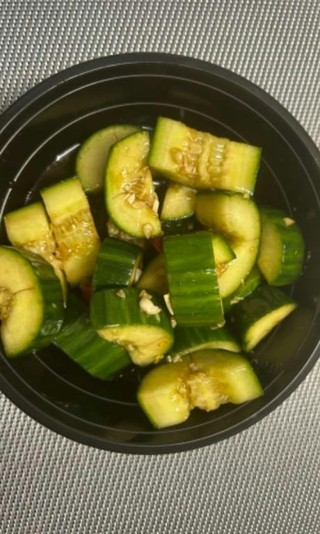 Fresh Cucumber Salad from 1 Fish 2 Fish in Washington, DC