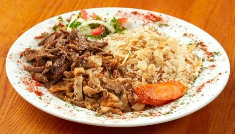 Shawarma Combo from Palm Palace Restaurant in Ann Arbor, MI