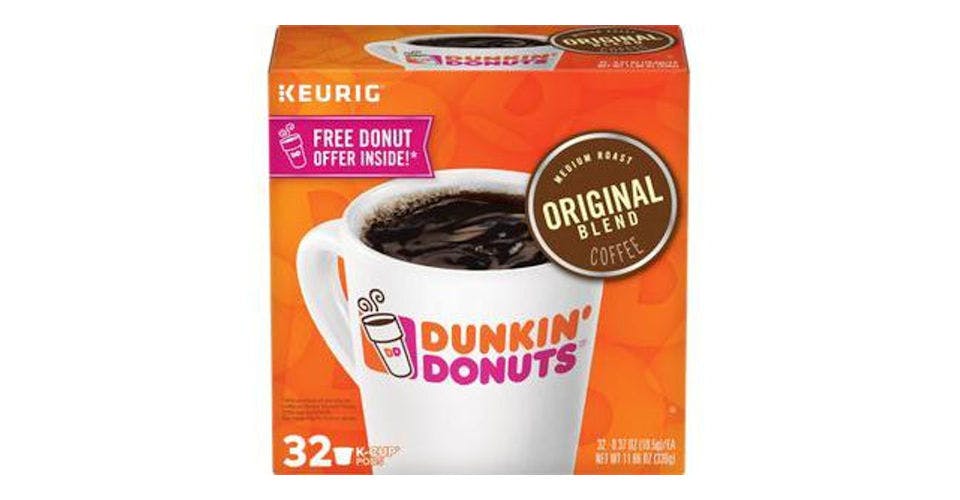 Dunkin' Original Blend Medium Roast Coffee K-Cups (32 ct) from CVS - Central Bridge St in Wausau, WI