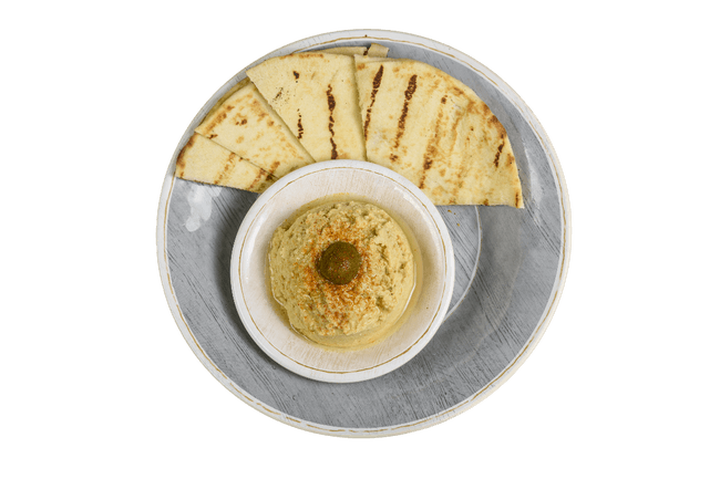 Hummus & Pita from Tribos Peri Peri Chicken in Somerville, MA