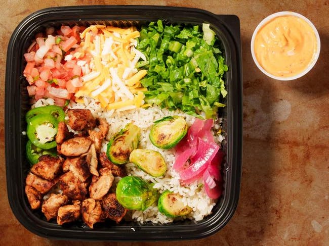 3.Spicy Tikka Bowl. from 25 Burgers in New Brunswick, NJ