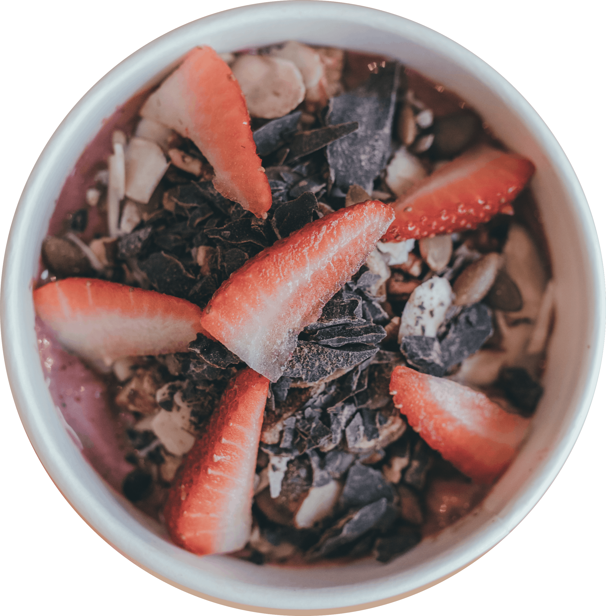 Almond Butter Acai Bowl from Blended in Madison, WI
