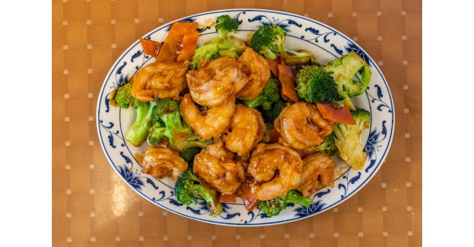 113. Shrimp w. Broccoli from King's Chef in Fond Du Lac, WI