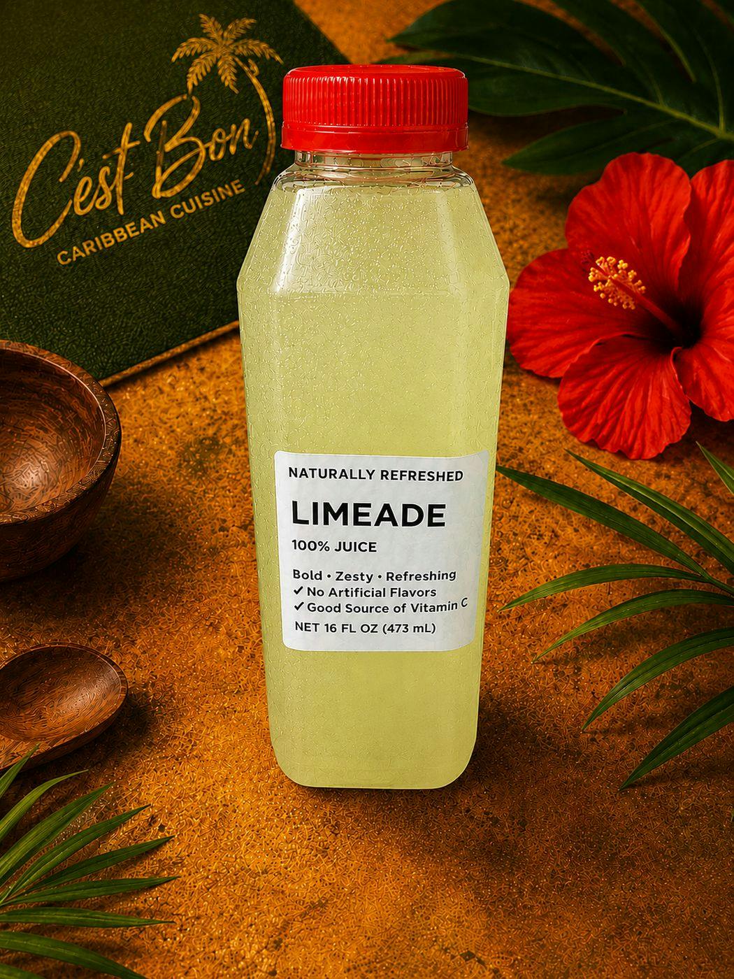 Limeade 16oz from C'est Bon Caribbean Creole Cuisine in Baytown, TX