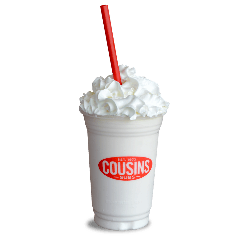 Regular Shake from Cousins Subs - Milwaukee W. Wisconsin Ave in Milwaukee, WI