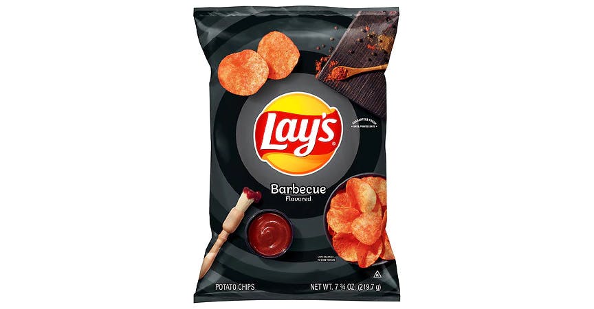 Lay's Potato Chips Barbecue (7.75 oz) from EatStreet Convenience - Historic Holiday Park North in Topeka, KS