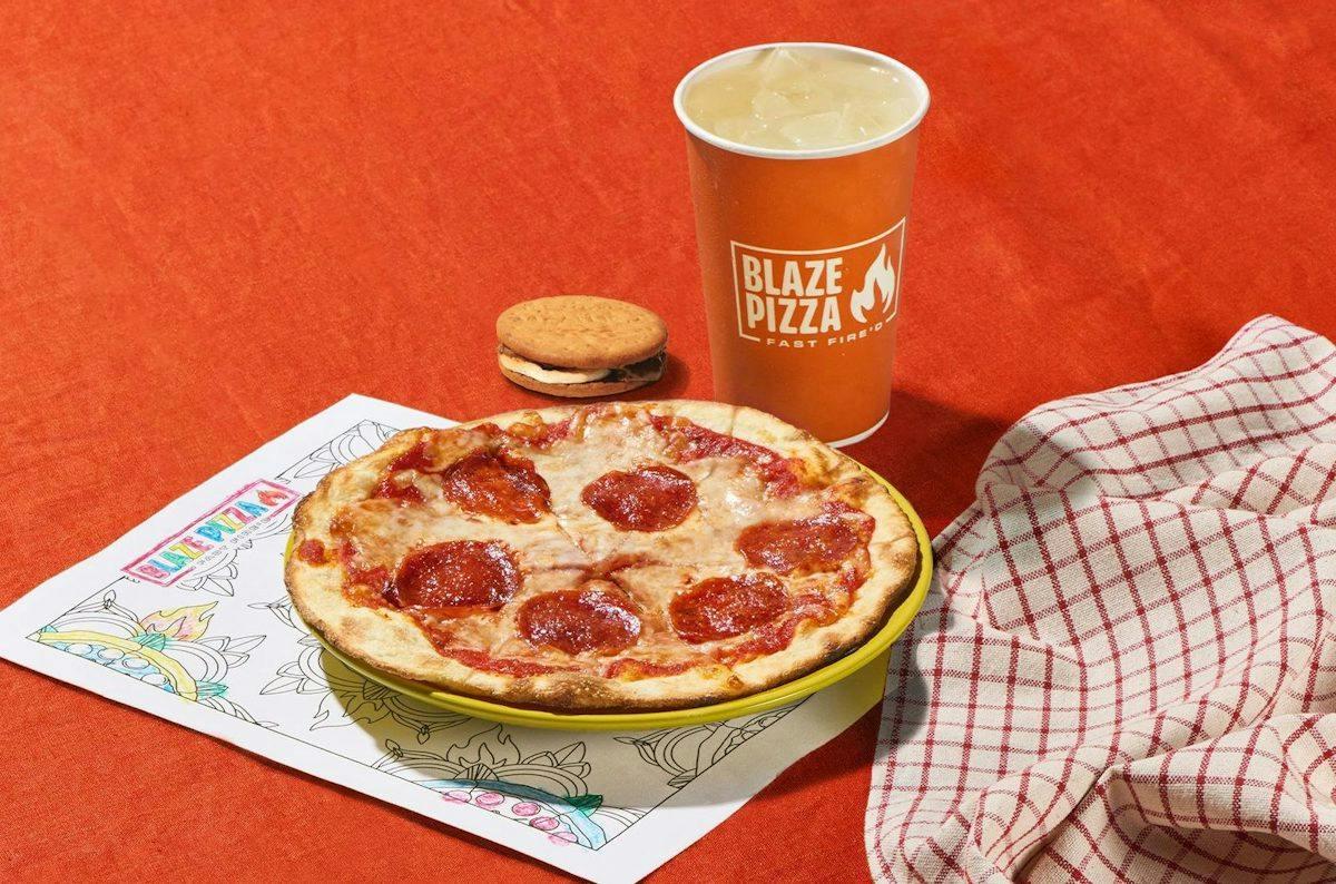 Kid's Pepperoni Pizza Meal from Blaze Pizza - Lincoln Way in Ames, IA