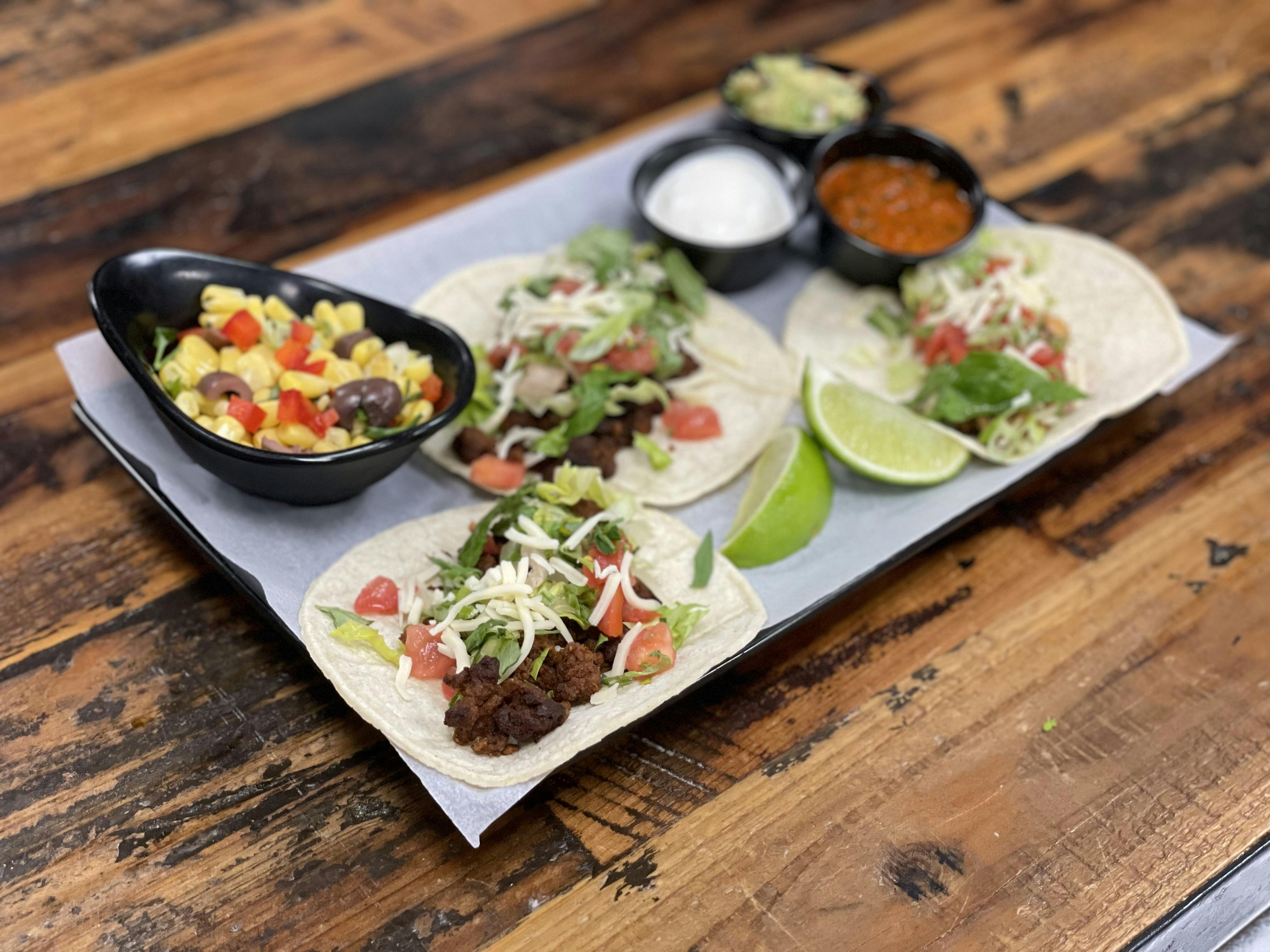 Taco Platter from Sip Wine Bar & Restaurant in Tinley Park, IL