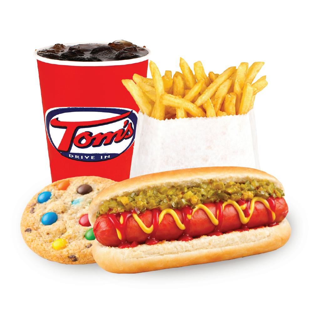 Kids Hot Dog Meal from Tom's Drive In in Appleton, WI