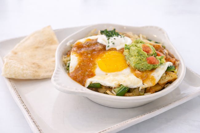 Green Chili Chicken Skillet ? from Awake Breakfast + Lunch - Carrollton in Carrollton, TX