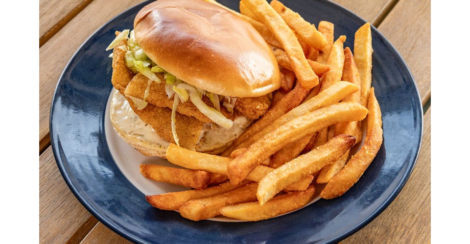 Fish Sandwich from Milwaukee Classic Pizza in Milwaukee, WI