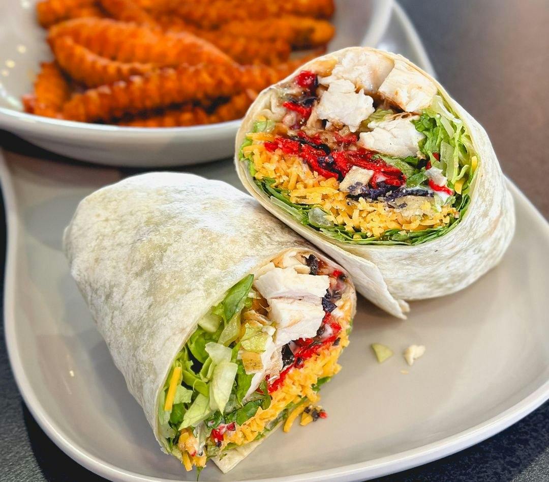 BBQ Chicken Wrap from Monk's Bar & Grill - Middleton in Middleton, WI