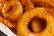 1/2 Onion Rings from Mr. Spots in Ann Arbor, MI