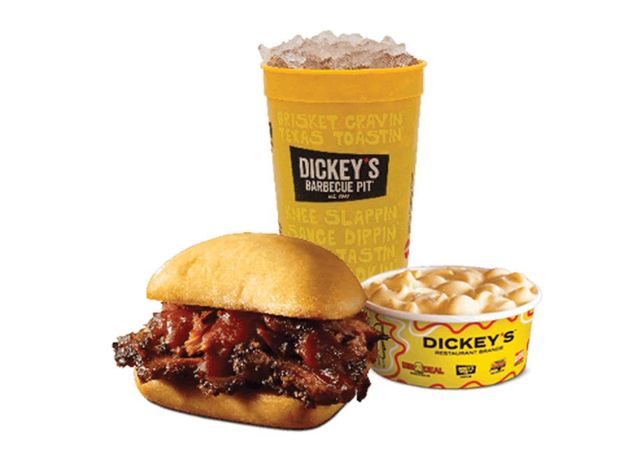 Slider Combo from Dickey's Barbecue Pit: Dallas Wycliff Ave (TX-0146) in Dallas, TX