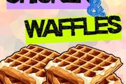 Chicken & Waffles from Bailey Seafood in Buffalo, NY