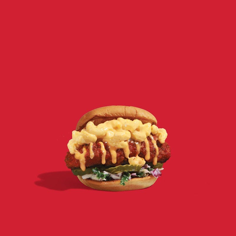 ***NEW ***Mac Loaded Slider from Dave's Hot Chicken - Falls Pkwy in Menomonee Falls, WI