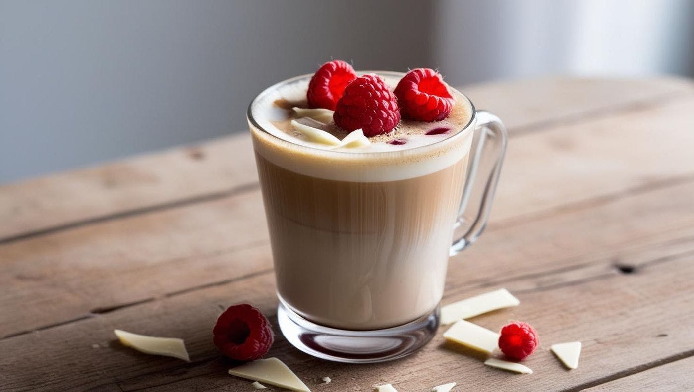 Raspberry White Mocha from Wild Roots in Schofield, WI