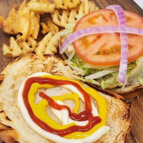 1/2 Pound Burger from Mr. Spots in Ann Arbor, MI